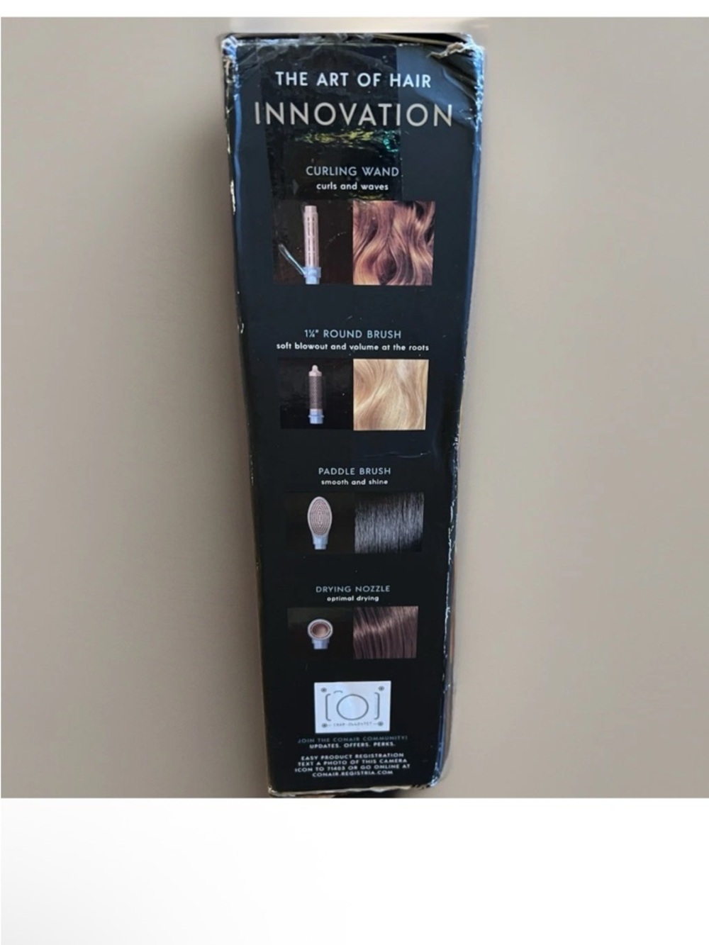 New INFINITIPRO by Conair DigitalAIRE Wet to Dry Styling Wand 4 Attachments - Picture 3 of 7